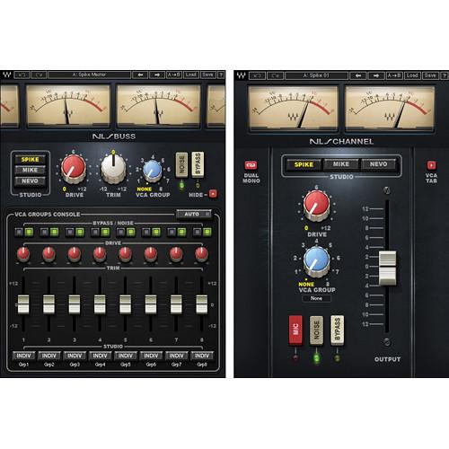 Waves NLS Non-Linear Summer - Classic Analog Console Modeling Plug-In