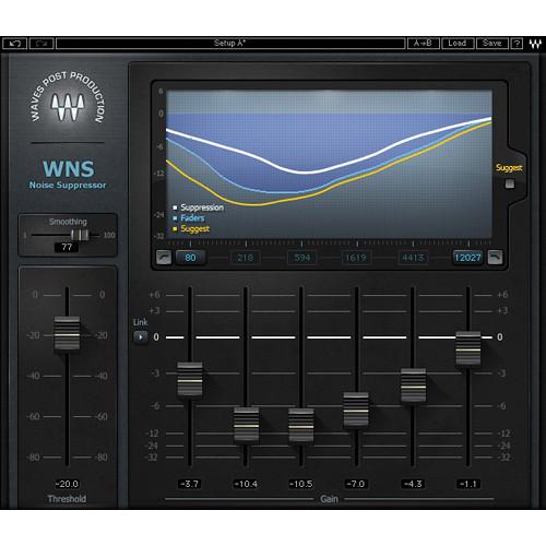 Waves WNS Noise Suppressor - Audio Post Processor Plug-In