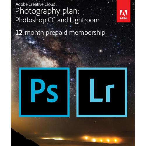 Adobe Creative Cloud Photography Plan with 20GB Cloud Storage