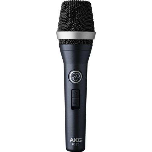 AKG D5 CS Professional Dynamic Vocal Microphone with On Off Switch