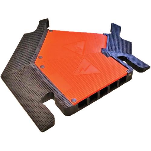 Elasco Products UG5140-45R Ultra Guard Five-Channel 45° Right-Turn Cable Protector