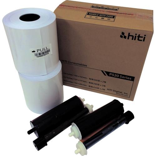 HiTi 5 x 7" Ribbon & Paper Case for P520 Series