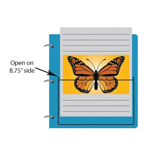 Lineco 5.25 x 8.75" Peel-Stik Polypockets