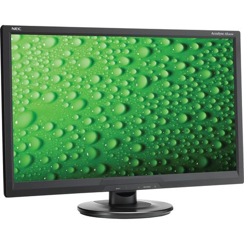 NEC AS242W-BK 24" Widescreen LED Backlit LCD Monitor