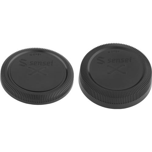 Sensei Body and Rear Lens Cap for Fuji