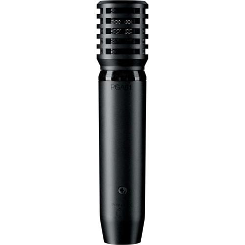 Shure PGA81-XLR Cardioid Condenser Instrument Microphone with Cable
