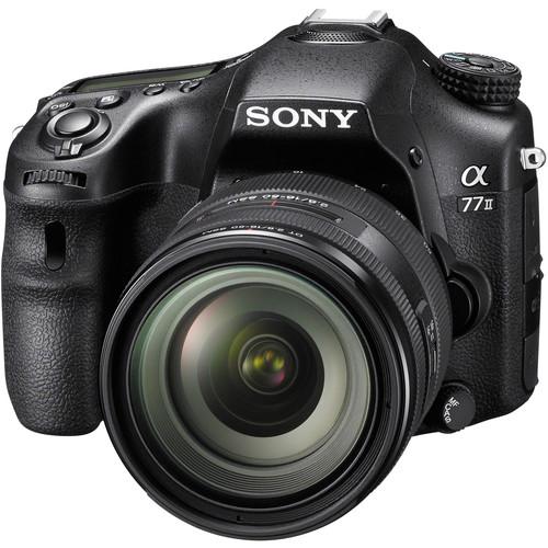 Sony Alpha a77 II DSLR Camera with 16-50mm f 2.8 Lens & Battery Grip
