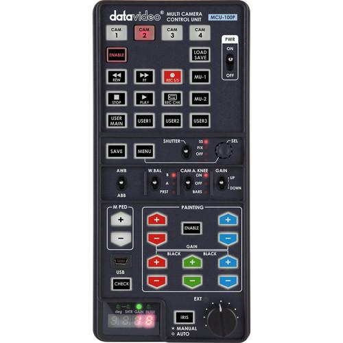 Datavideo MCU-100P Handheld Multi-Camera Controller for Panasonic Camcorders