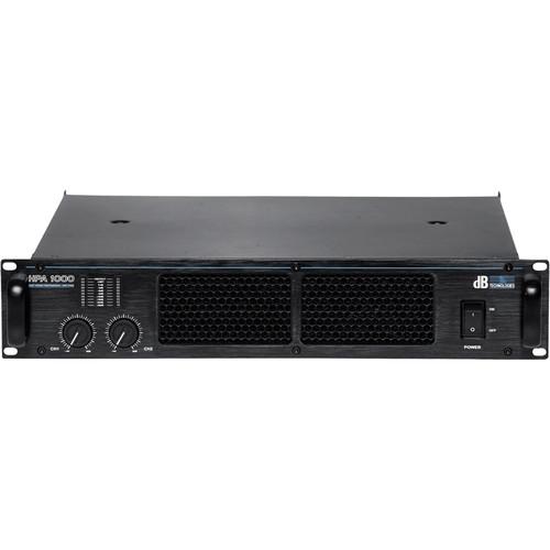 dB Technologies HPA 1000 Amplifier