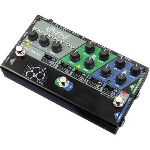 Radial Engineering Bassbone OD 2-Channel Bass Preamp