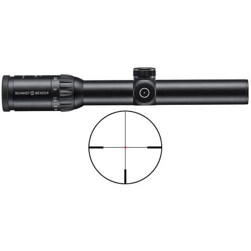 Schmidt & Bender 1.1-4x24 Zenith LM Riflescope
