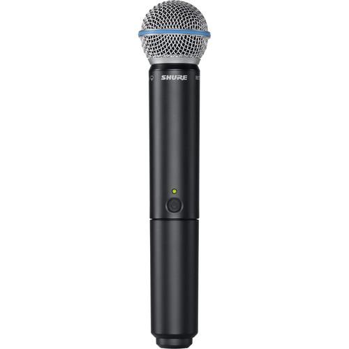 Shure BLX2 B58 Handheld Wireless Transmitter with Beta 58A Microphone Cartridge