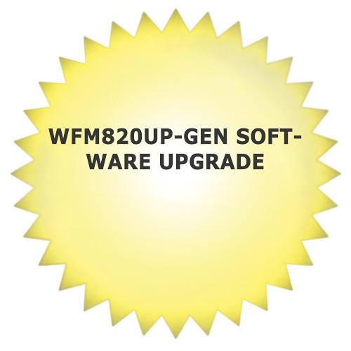 Tektronix WFM820UP-GEN Software Upgrade for WFM8200 Waveform Monitor