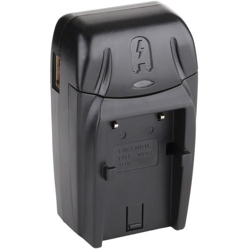 Watson Compact AC DC Battery Charger Kit with Battery Adapter Plate for NB-1L or NB-1LH