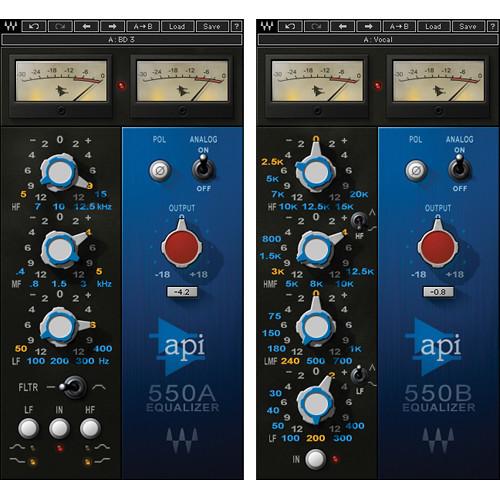 Waves API 550 - Classic Equalizer Plug-Ins