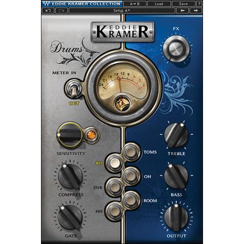 Waves Eddie Kramer Drum Channel - Drum Processing Plug-In