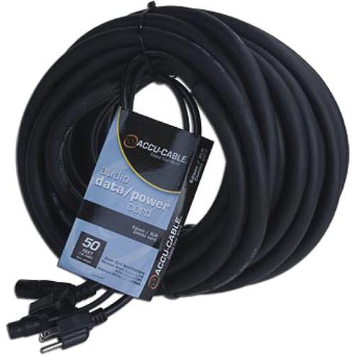 American DJ Edison Male to Female and XLR Male to Male Combo Cable