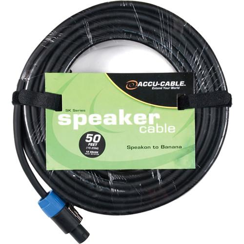 American DJ SK5012B Speakon to MDP 12 Gauge Speaker Cable