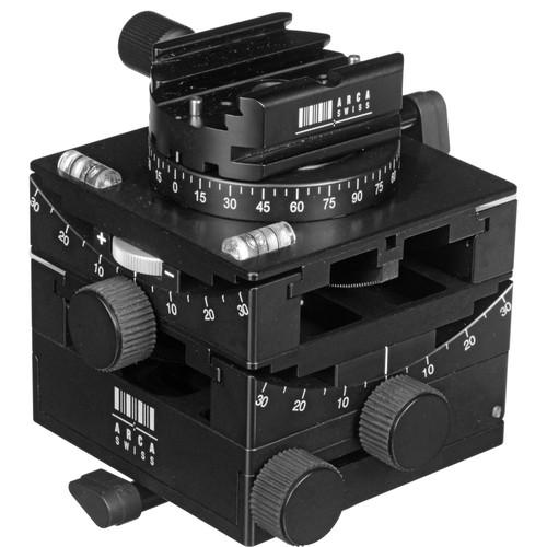 Arca-Swiss C1 Cube Geared Head with Arca Classic Quick Release and Leather Case