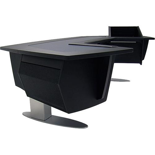 Argosy Aura 520 Personal Workstation Desk with 11 RU Space, Upper Right