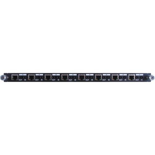 Avenview HDBaseT Modular Matrix 8-Port 4-Play HDBaseT PoE IR RS232 Output Card