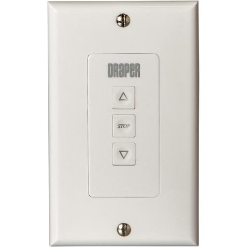 Draper LVC-S Low Voltage Control Station Wall Switch for LVC-IV Control Module