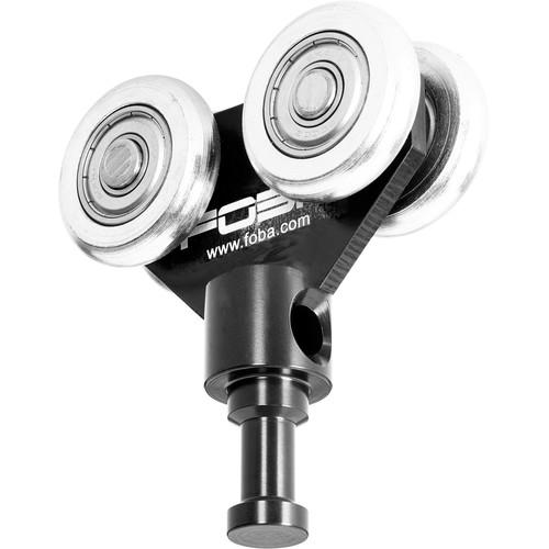 Foba F-RATIU Twin-Wheel Trolley for Suspended Pantograph or Light Fixture