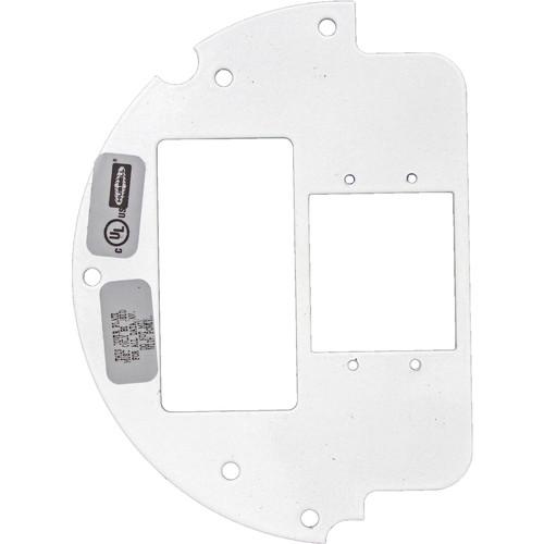 FSR 6" Optional Parts 60 40 Split Plate with Decora & 2-IPS Opening