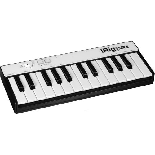 IK Multimedia iRig Keys Mini MIDI Controller for iPhone, iPod touch, iPad & Mac PC