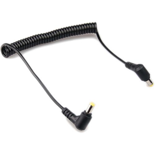 LanParte Yellow-Tip Camera DC Power Spring Cable for Battery Pinch