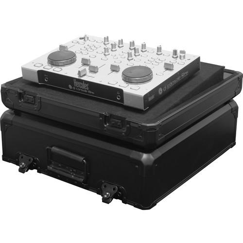 Odyssey Innovative Designs KDJC1BL Black KROM DJ Controller Carrying Case for Extra Small Size Controllers