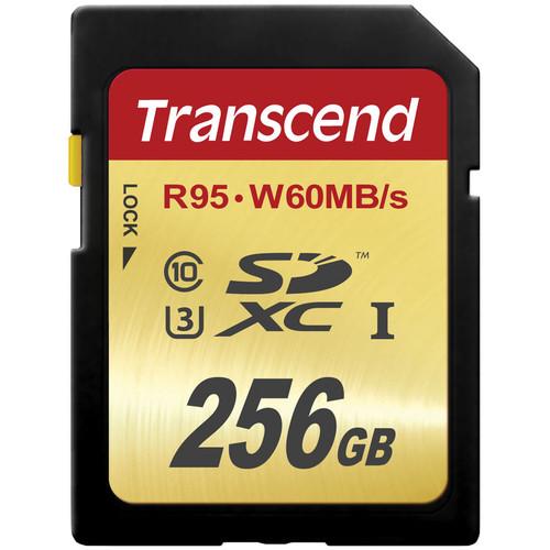 Transcend 256GB UHS-1 SDXC Memory Card