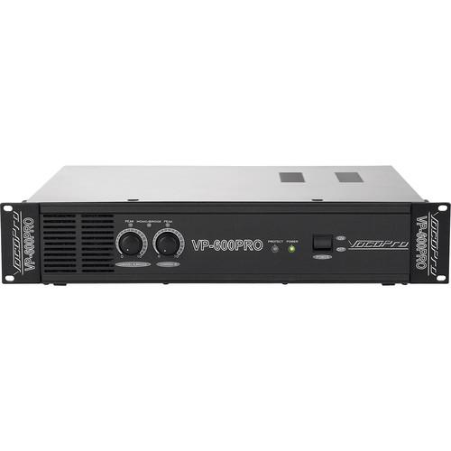 VocoPro 600W Professional Power Amplifier