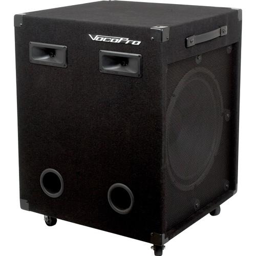 VocoPro VX-30 II 15" Stereo Vocal Speaker System