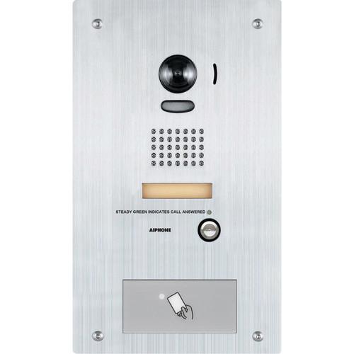 Aiphone IS-IPDVF-HID Flush-Mount IP Video Door Station with HID Proximity Reader