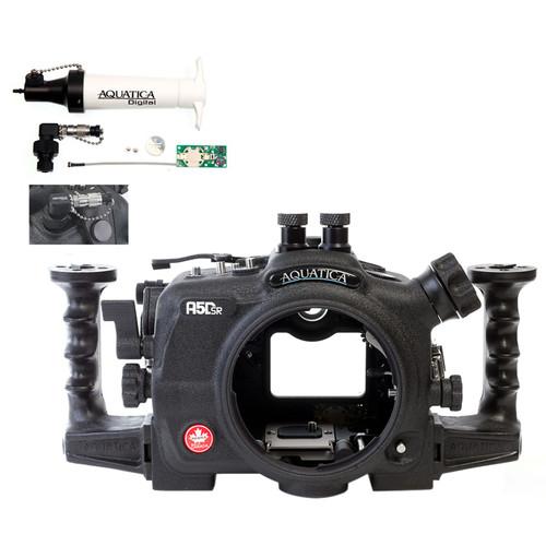 Aquatica A5DSR Pro Underwater Housing for Canon 5Ds, 5Dsr, or 5D Mk III and Vacuum Check System