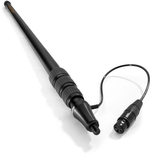 Auray ABP-412B Aluminum Telescoping Boom Pole with Integrated XLR Cable