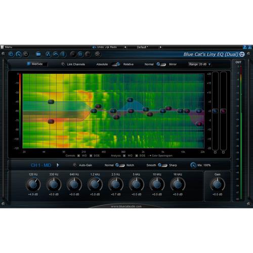 Blue Cat Audio Liny EQ 8-Band Linear EQ Plug-In