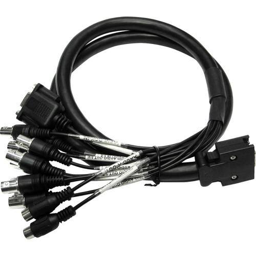 BlueFish444 AES Analog Audio and RS422 Breakout Cable