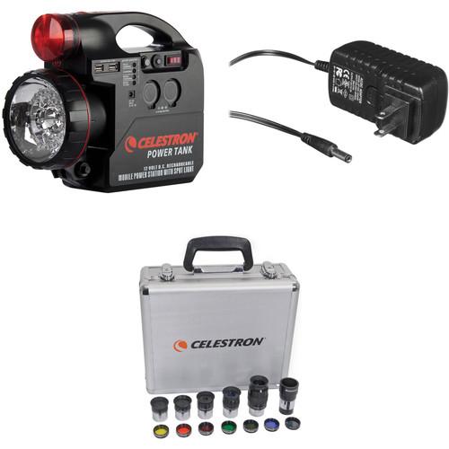 Celestron 1.25" Telescope Observation Accessory and Power Kit