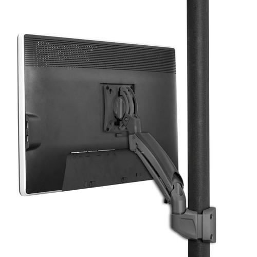 Chief K1P110B Kontour Articulating Single Monitor Pole Mount
