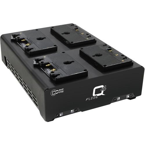 Core SWX Fleet Q Gold Mount Four-Position Charger