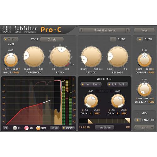 FabFilter Pro-C 2 - Compressor Plug-In
