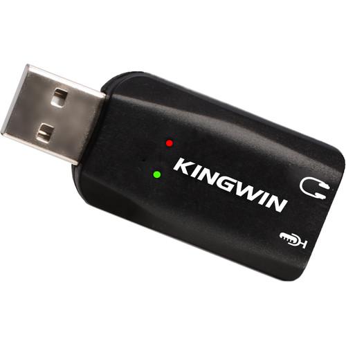 Kingwin 3D USB External Stereo Sound Adapter