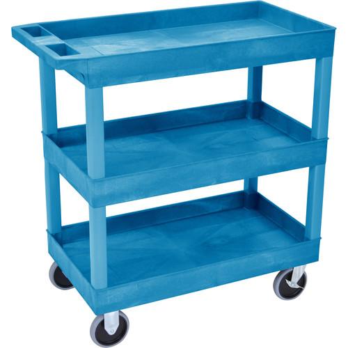 Luxor 32 x 18" Tub Cart with Three Shelves