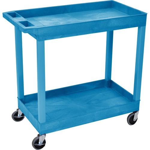 Luxor 32 x 18" Two-Shelf Utility Cart