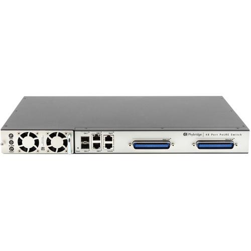 NVT PoLRE Dual RJ21 48-Port Downlink Switch over IP Uplink with PoE