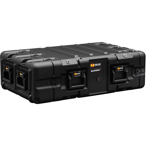 Pelican BLACKBOX-3U BlackBox Rackmount Case with 10-32 Threads