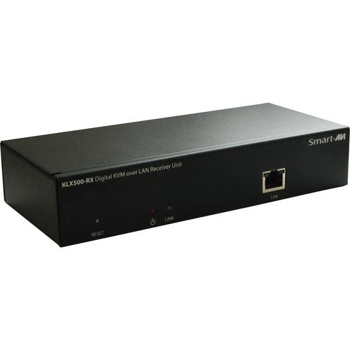 Smart-AVI KLX-RX500 Chainable DVI VGA KVM Receiver with Power Supply