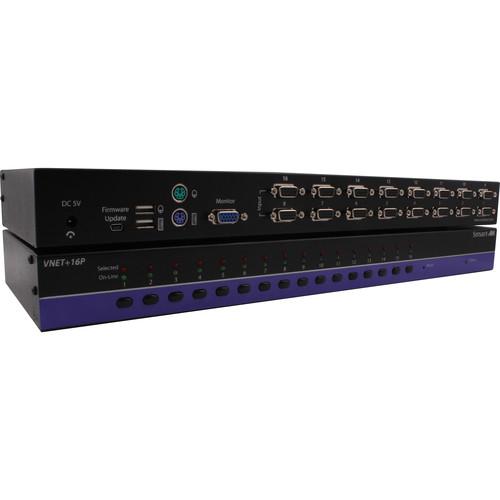 Smart-AVI VNET 16P 16-port Cross Platform WUXGA KVM Switch